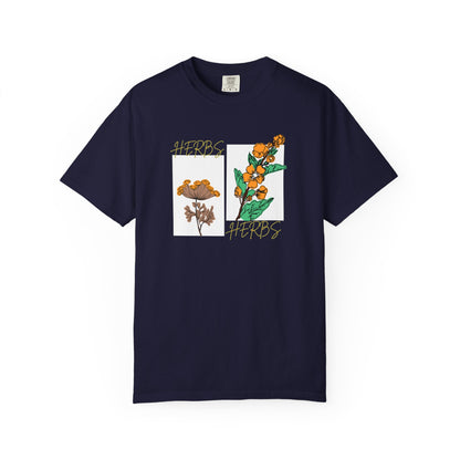 Botanical Herbs Graphic Tee | Herbalist Lifestyle Shirt | Plant Medicine Apparel