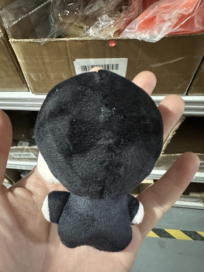15cm emo-rock lead guitarist plush doll featuring Three Cheers for Sweet Revenge era theatrical makeup and outfit