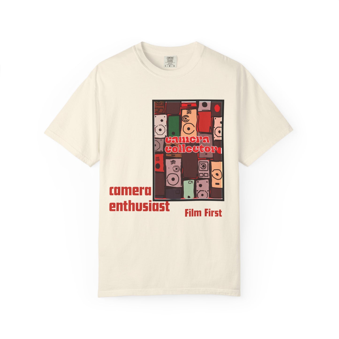 Camera Enthusiast Graphic T-Shirt | Film Photography Apparel | Collector Tee