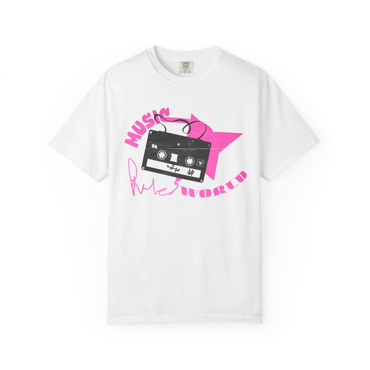 Music Nostalgia Graphic T-Shirt | Vintage Cassette Apparel | Retro Music Tee