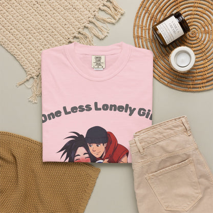 One Less Lonely Girl T-Shirt | Justin Bieber Billie Eilish Coachella 2026 Graphic Tee