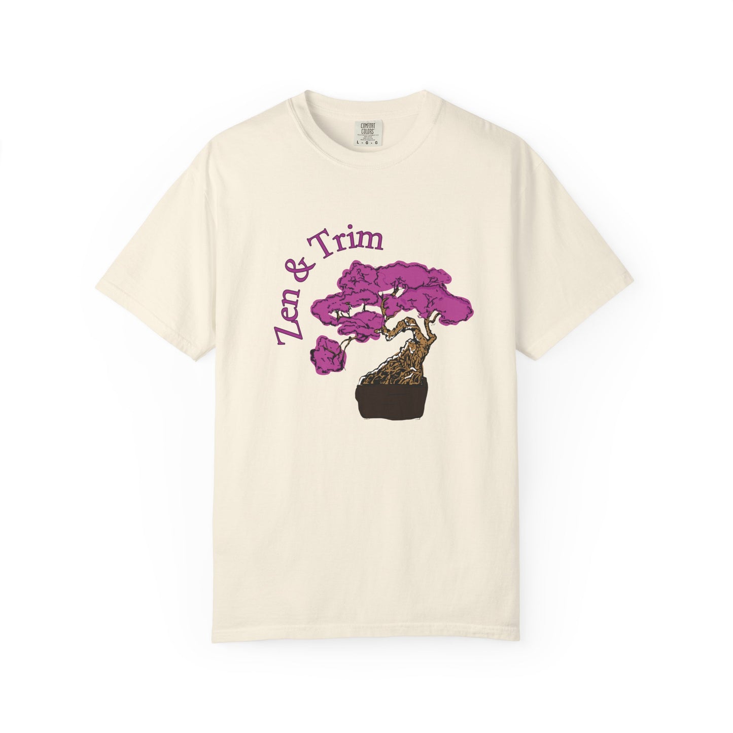 Zen & Trim Bonsai T-Shirt — Relaxed Tree Care Graphic Tee