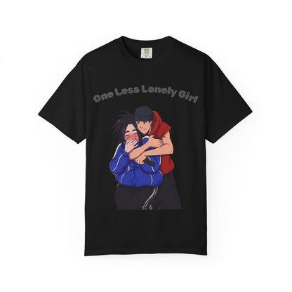 One Less Lonely Girl T-Shirt | Justin Bieber Billie Eilish Coachella 2026 Graphic Tee