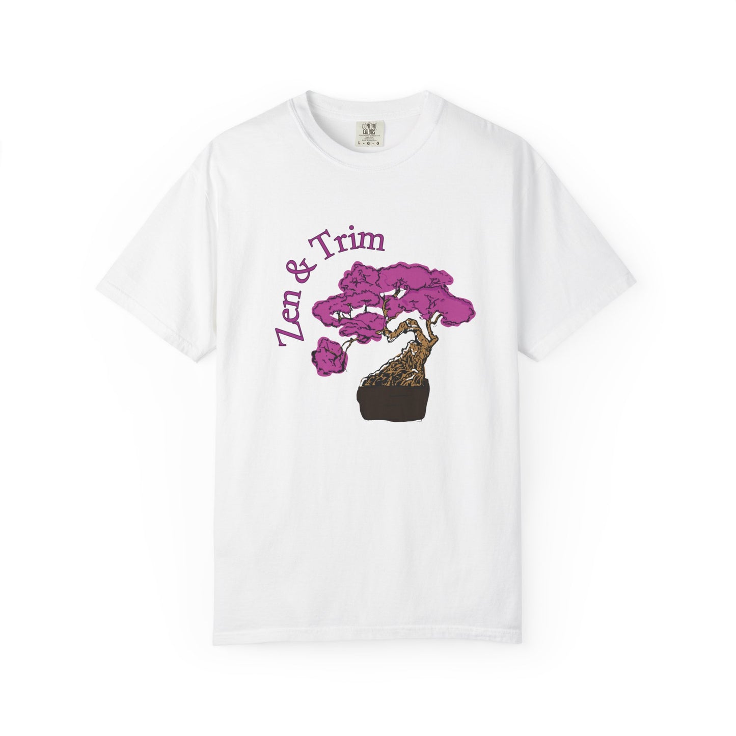 Zen & Trim Bonsai T-Shirt — Relaxed Tree Care Graphic Tee