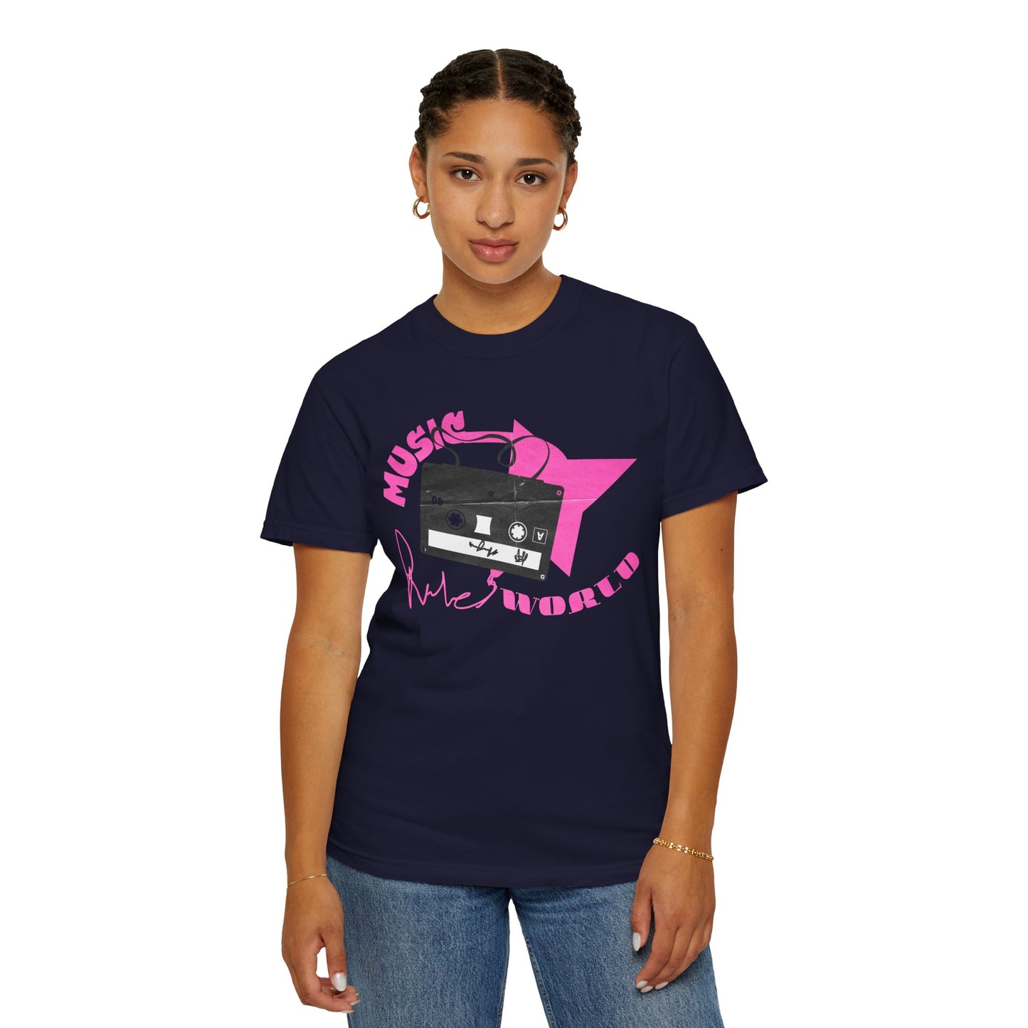 Music Nostalgia Graphic T-Shirt | Vintage Cassette Apparel | Retro Music Tee