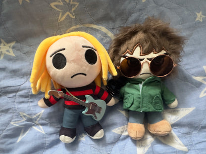 17cm music icon plushie hanging keychain