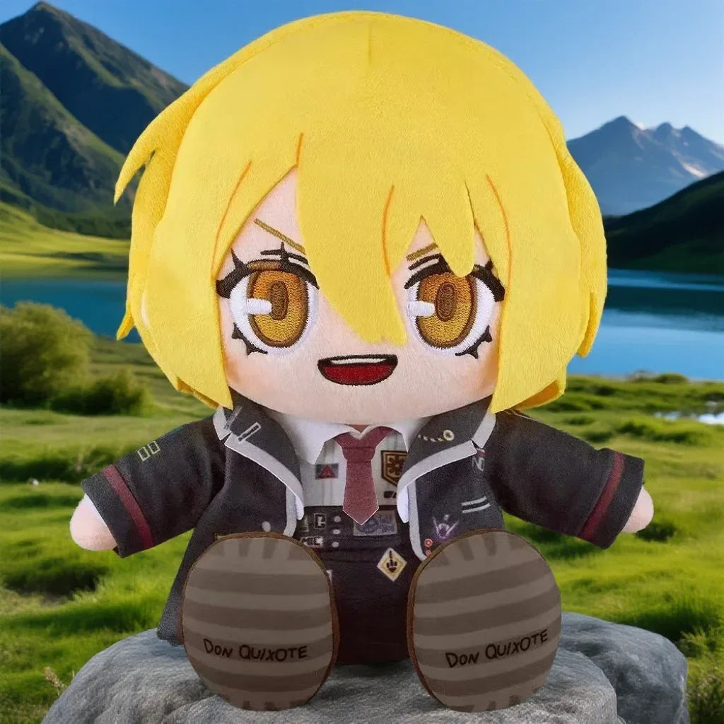 20cm Leon Kennedy stuffed plush front 