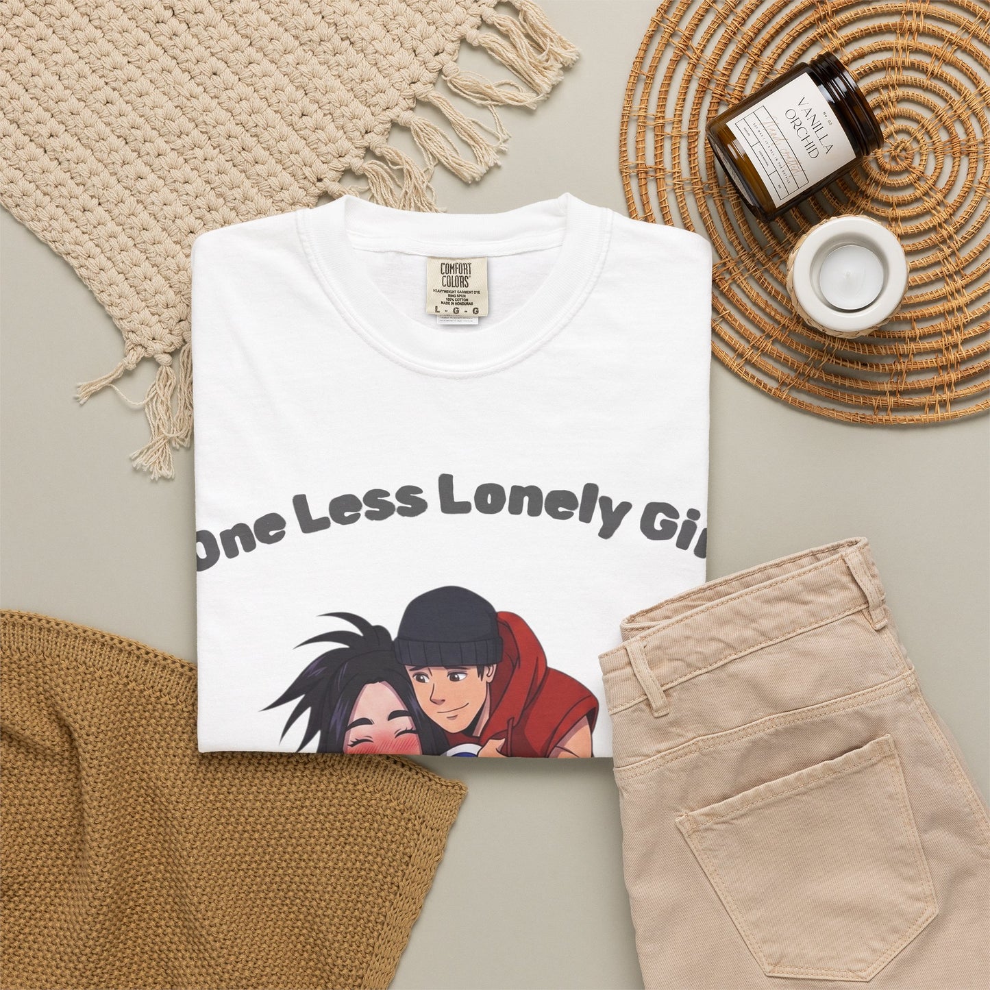 One Less Lonely Girl T-Shirt | Justin Bieber Billie Eilish Coachella 2026 Graphic Tee