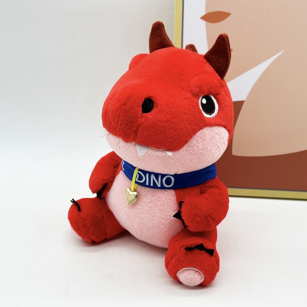 22cm dinosaur plush toy inspired by popular hero shooter game vanguard
