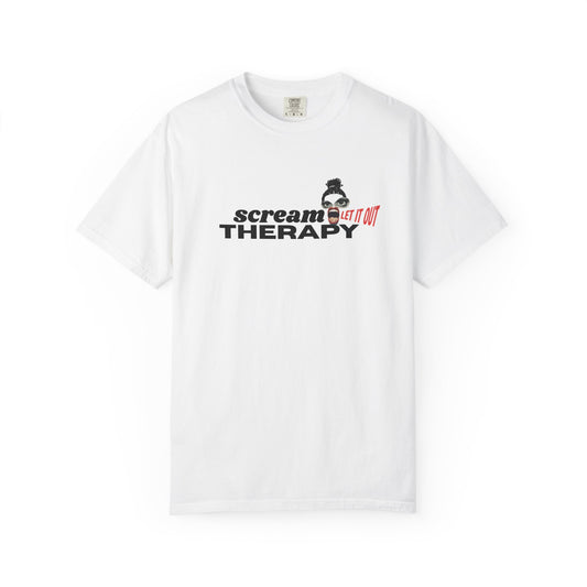 Scream Therapy T-Shirt – Let It Out Alternative Grunge Streetwear Graphic Tee