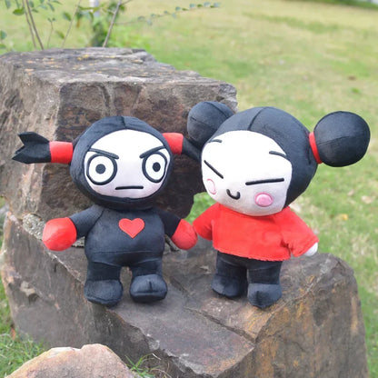 25cm Korean cartoon plush figure PP cotton filling single