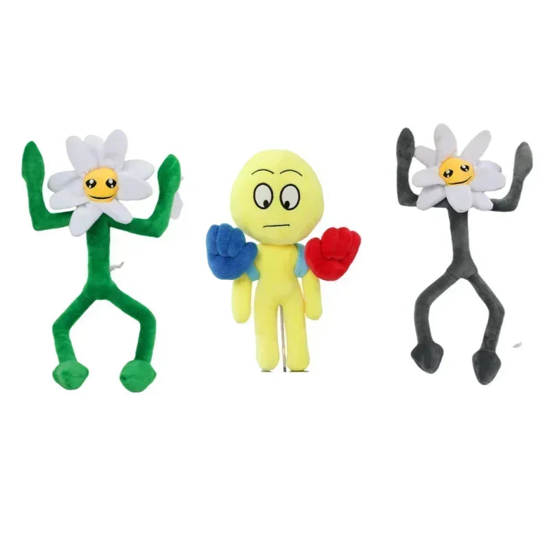 28cm Poppy Playtime The Butcher plush stuffed toy with red and blue Grab Pack hands
