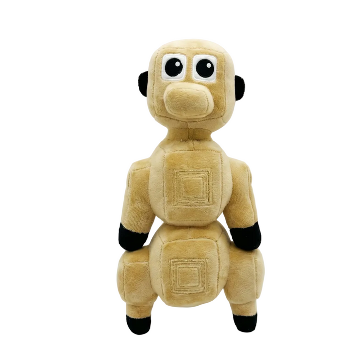 29cm robot dog plush with three-block design