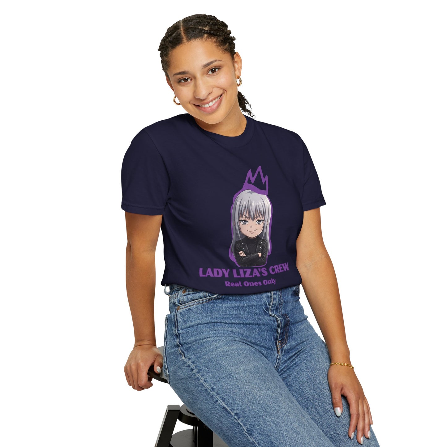 Why Am I Baby Mafia T-Shirt | Lady Liza Crew Anime Shirt | Mafia Comedy Tee