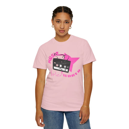 Music Nostalgia Graphic T-Shirt | Vintage Cassette Apparel | Retro Music Tee