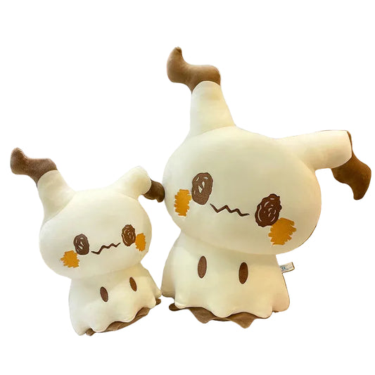 35cm Mimikyu Fairy plush on a bedroom shelf