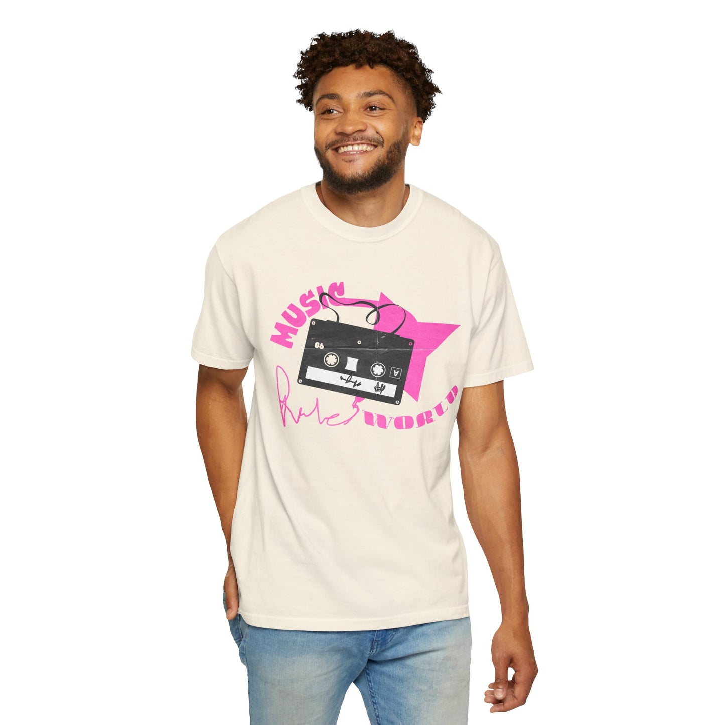 Music Nostalgia Graphic T-Shirt | Vintage Cassette Apparel | Retro Music Tee