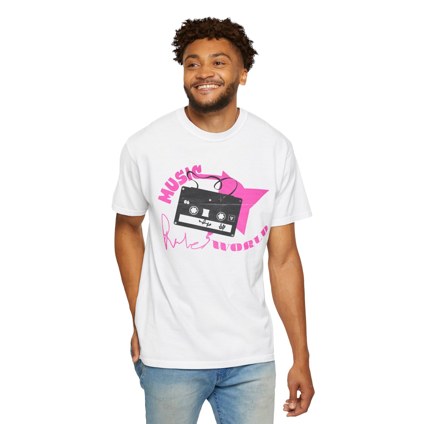Music Nostalgia Graphic T-Shirt | Vintage Cassette Apparel | Retro Music Tee