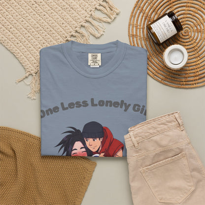 One Less Lonely Girl T-Shirt | Justin Bieber Billie Eilish Coachella 2026 Graphic Tee