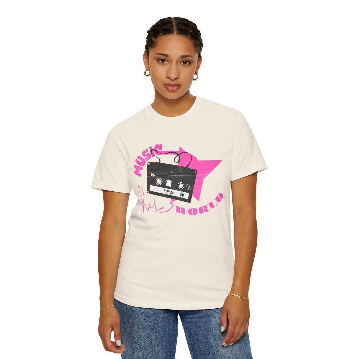 Music Nostalgia Graphic T-Shirt | Vintage Cassette Apparel | Retro Music Tee