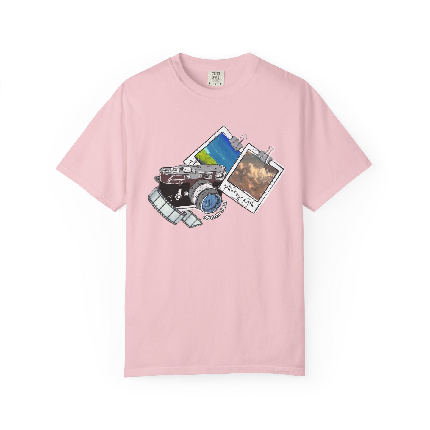 Vintage Camera & Polaroids T-Shirt — Photography Lover Graphic Tee