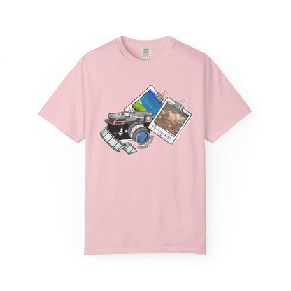 Vintage Camera & Polaroids T-Shirt — Photography Lover Graphic Tee