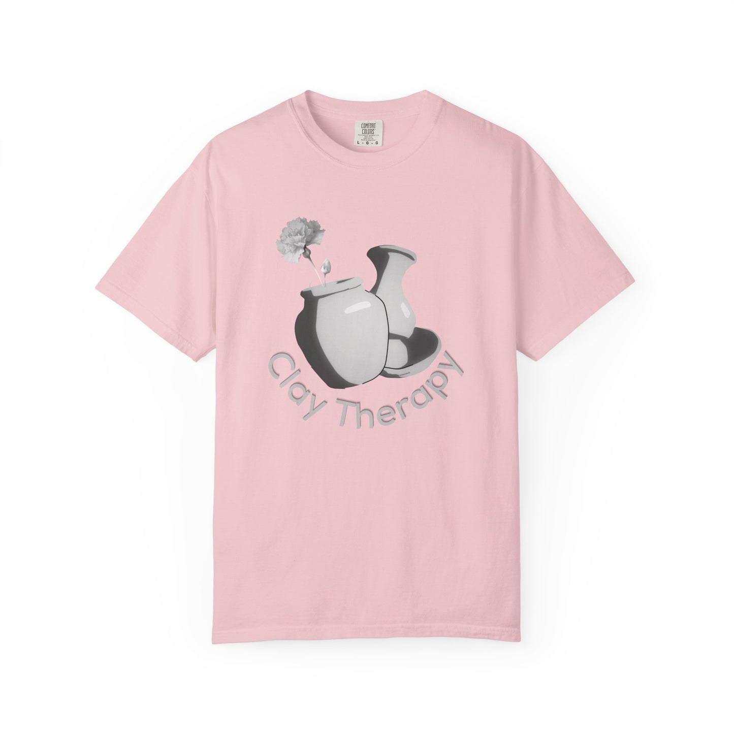 Clay Therapy Unisex Tee — Pottery Lover Shirt | Ceramic Artist Gift | Comfort Colors Garment Dyed Tee