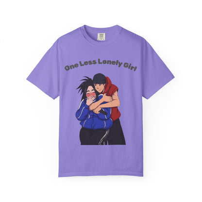 One Less Lonely Girl T-Shirt | Justin Bieber Billie Eilish Coachella 2026 Graphic Tee