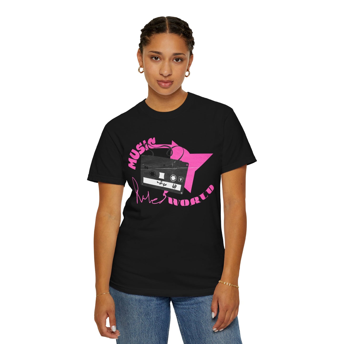 Music Nostalgia Graphic T-Shirt | Vintage Cassette Apparel | Retro Music Tee