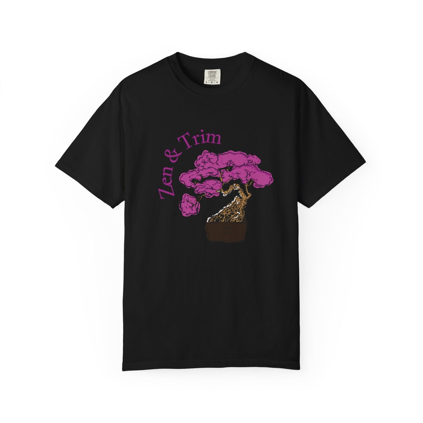 Zen & Trim Bonsai T-Shirt — Relaxed Tree Care Graphic Tee
