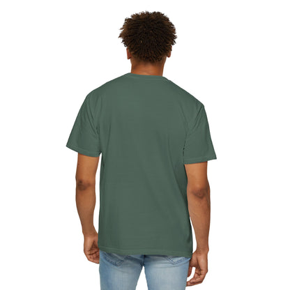 80s aesthetic shirt with sun-fading horizon and classic American muscle car silhouette
