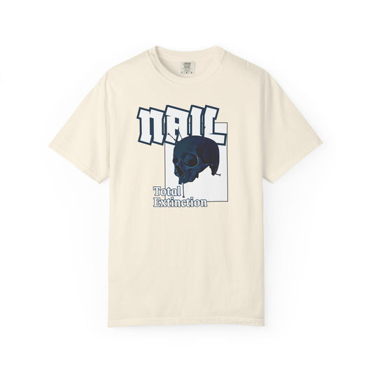 Total Extinction Hardcore Punk T-Shirt | Grindcore Heavy Metal Skull Tee