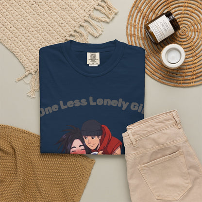 One Less Lonely Girl T-Shirt | Justin Bieber Billie Eilish Coachella 2026 Graphic Tee