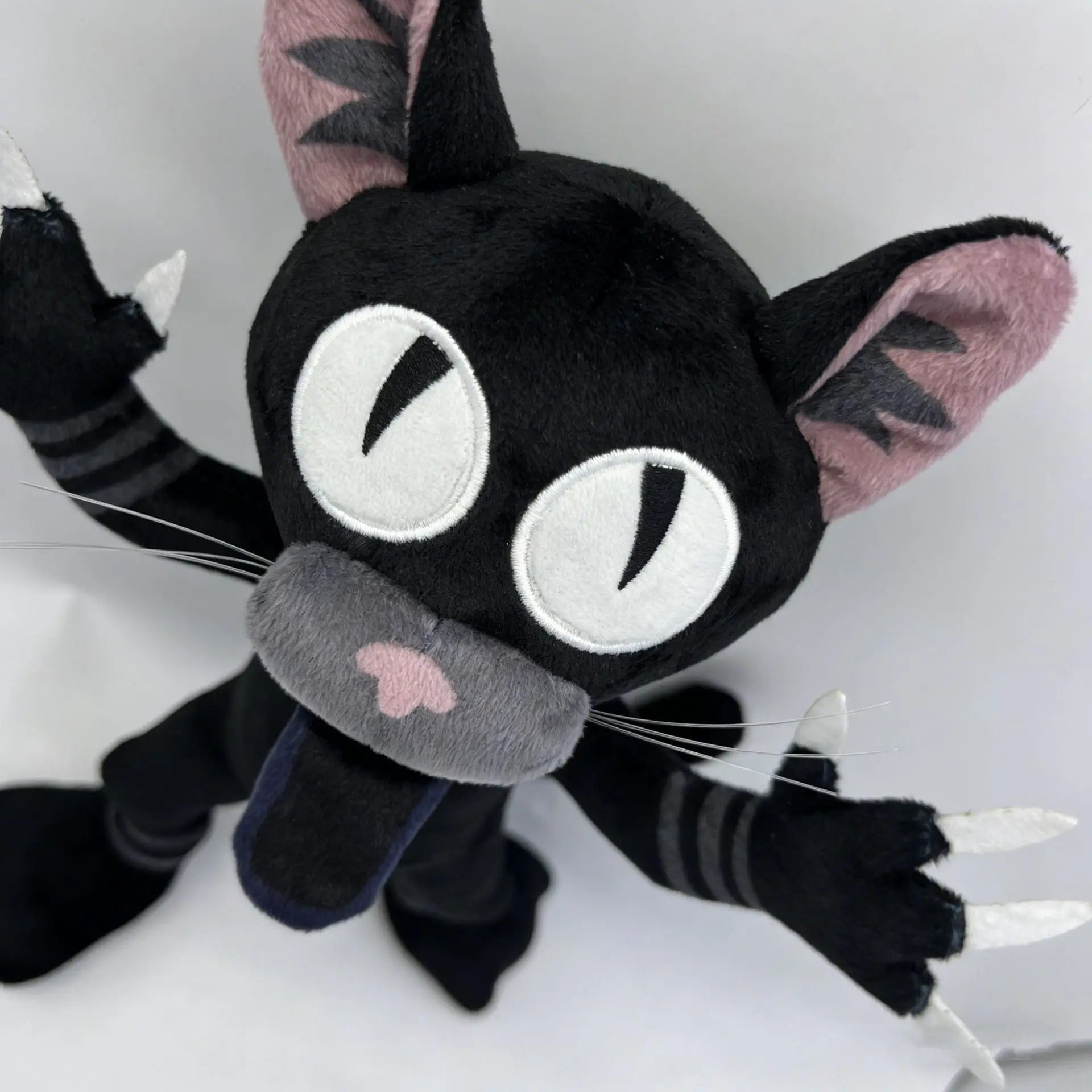 Black Cat Plush - 30cm Stuffed Cat from 99 Nights In The Forest