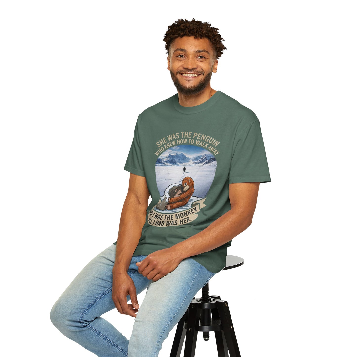 Aesthetic nature documentary inspired vintage tee