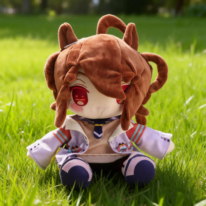 Agnes Tachyon plush experimenter pose