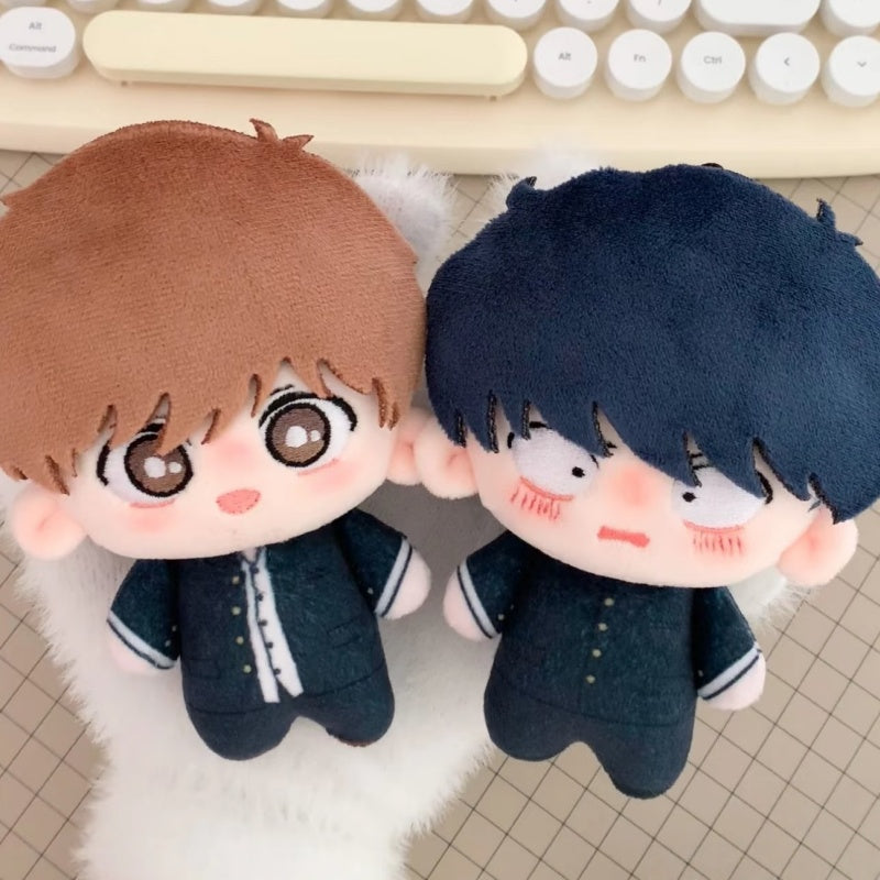 Aiki Hirose plush 10cm hand size comparison display
