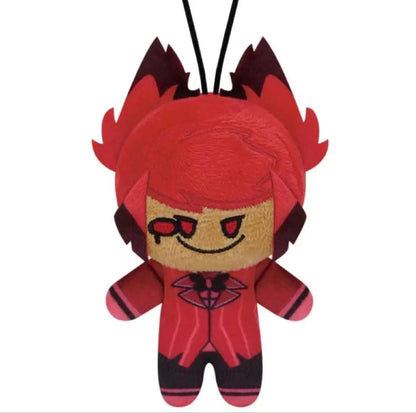 Alastor plush fan art inspired Hazbin Hotel Radio Demon 12 cm
