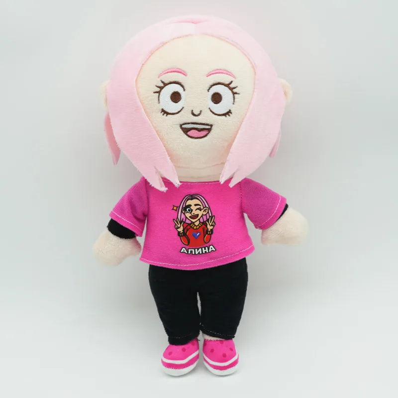 Alina competitor plushie handmade 30cm hide and seek game character doll