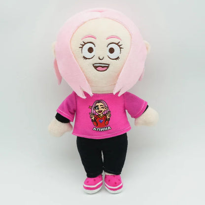 Alina competitor plushie handmade 30cm hide and seek game character doll