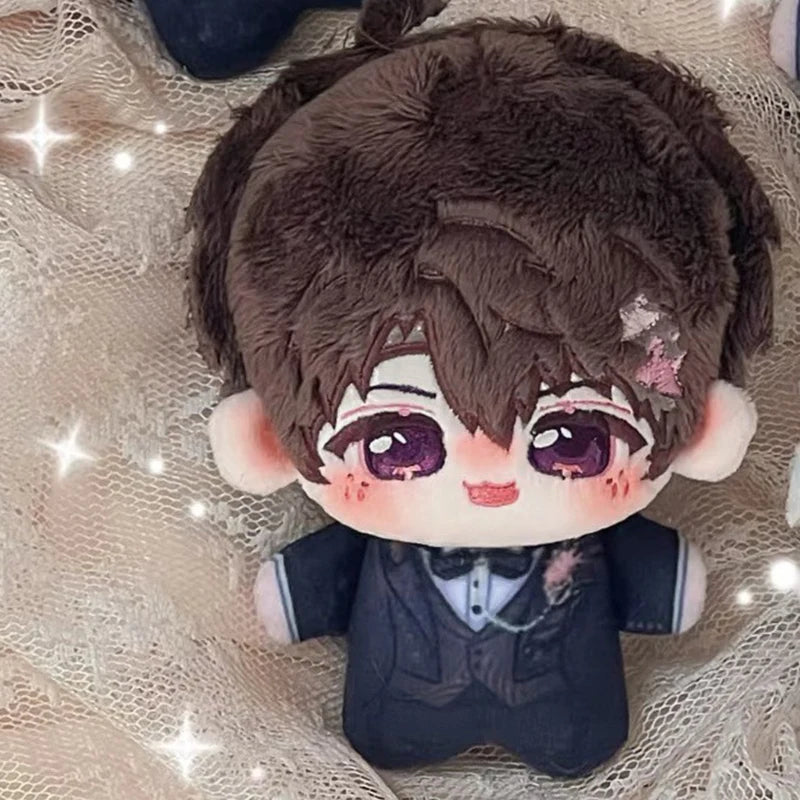 All five Love and Deepspace plushies Zayne Sylus Xavier Caleb Rafayel
