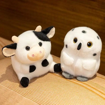 Amazing Cow and Owl Plushies