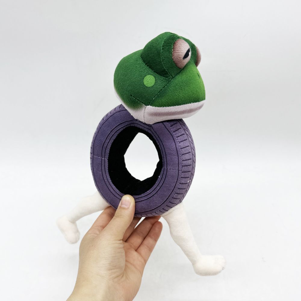 Ambalabu plushie size comparison hand held 26cm
