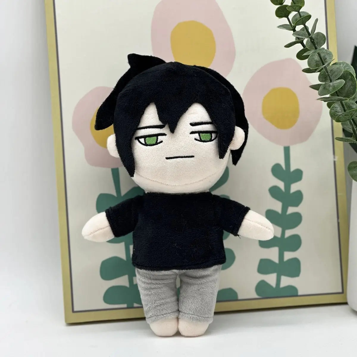 Andy graves plushie side profile detail
