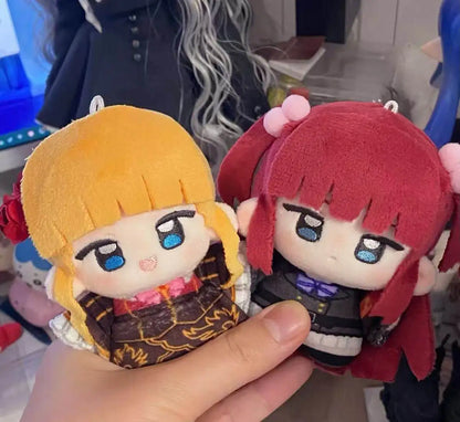 Ange dark red twintails anime plushie figure 10cm