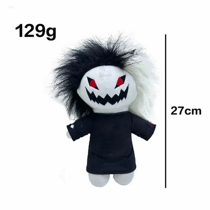 Angry cat plush toy inspired by phonk internet culture
