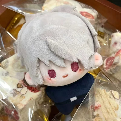 Anime plush collectible Gilbert Beilschmidt fanmade close up of plush material and embroidery detail
