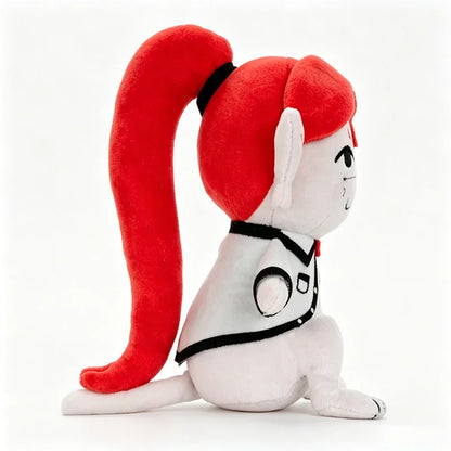 Argemia toy close up face and red hair detail