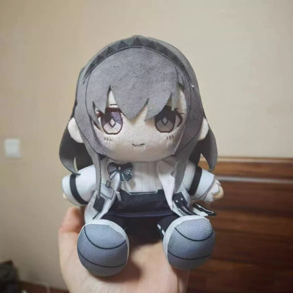 Arknights Priestess fan art plushie inspired by Rhodes Island lore
