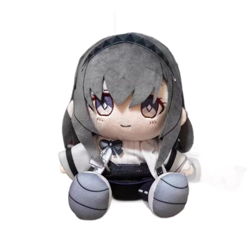 Arknights Priestess plush toy 22cm cotton collectible front view